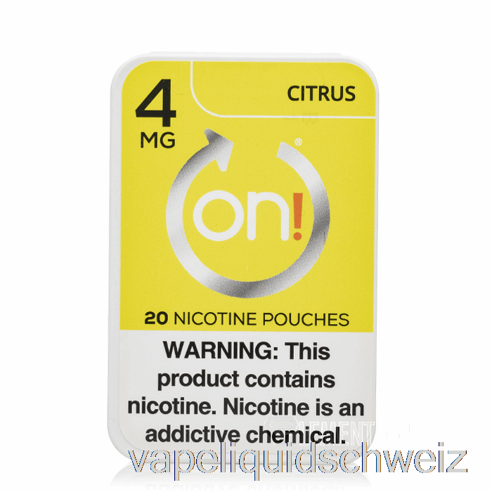 An! Nikotinbeutel – Citrus 4 Mg Vape Ohne Nikotin